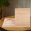 Wooden Triangle Book Stand With Cup Holder 9