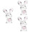 3Pcs Multi Color Figurines for Table and Garden 8