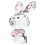 3Pcs Multi Color Figurines for Table and Garden 3