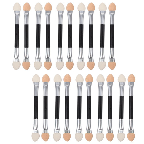 60 Pcs Eyeshadow Stick Brushes For Makeup Application
