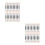60 Pcs Eyeshadow Stick Brushes For Makeup Application 5