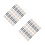 60 Pcs Eyeshadow Stick Brushes For Makeup Application 10