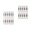 60 Pcs Eyeshadow Stick Brushes For Makeup Application 4