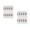 60 Pcs Eyeshadow Stick Brushes For Makeup Application 8
