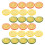 90 Pcs Artificial Lemon Slices For Diy Fruit Decor Props 1
