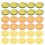 90 Pcs Artificial Lemon Slices For Diy Fruit Decor Props 10