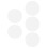 5Pcs Transparent Acrylic Board Round Sheets For Diy Projects 11
