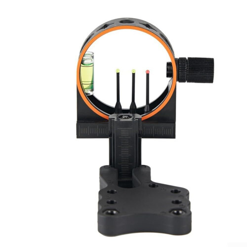 Bow Sight For Compound And Recurve Bows - Compact Bow Sight With Bright Sight Pins