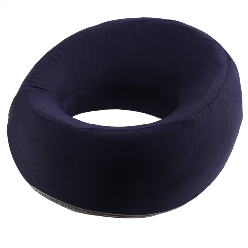 Cuscino ergonomico per sdraiarsi Memory Foam per salone di bellezza Blu navy 1