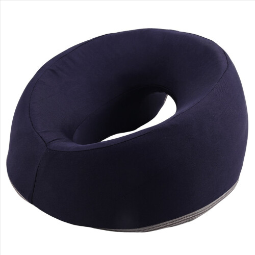 Cuscino ergonomico per sdraiarsi Memory Foam per salone di bellezza Blu navy 2