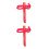 2Pcs Fire Extinguisher Mounting Bracket Hanger 6