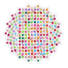 50 Sheets Self Adhesive Rhinestones Flatback Stickers For Crafts