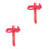 2Pcs Fire Extinguisher Mounting Bracket Hanger 9