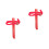 2Pcs Fire Extinguisher Mounting Bracket Hanger 8