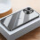(iPhone 15, Black) Compatible with Iphone 15 Metal Frame Frosted Pc Shockproof Mobile Phone Case 2