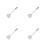 4Pcs Long Handle With Wooden Grip For Cooking 4