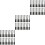 150 Pcs Clothes Replacement Zipper Pulling Ropes Diy For Bag 6