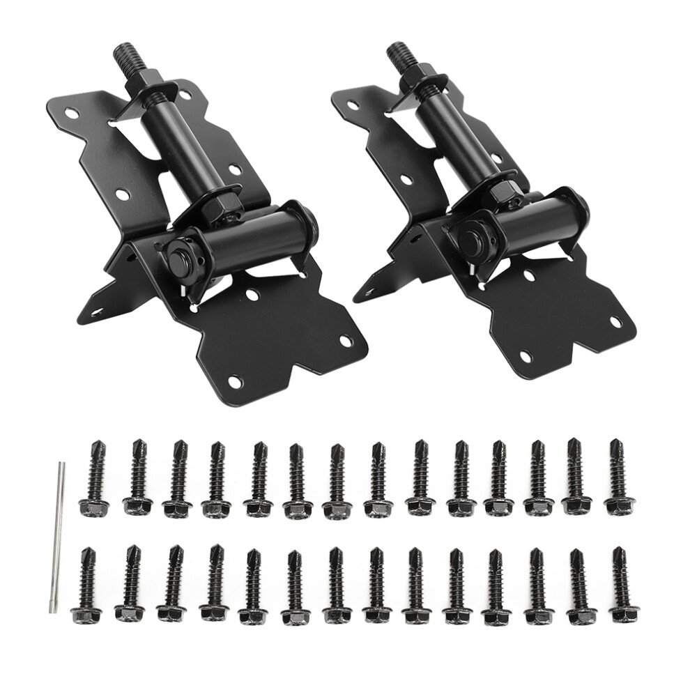 2Pcs Stainless Steel Fence Gate Hinge Garden Door Hardware 685922983305