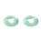 2 Pcs Silicone Face Massage For Spa And Salon Use Green 8