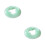 2 Pcs Silicone Face Massage For Spa And Salon Use Green 6