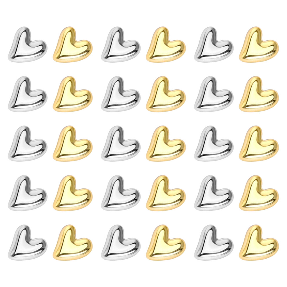 90 Pcs Heart Push Pins Plastic Flat Head Thumb Tacks For Cork Board-image-OPC-PKYC6XM-NEW