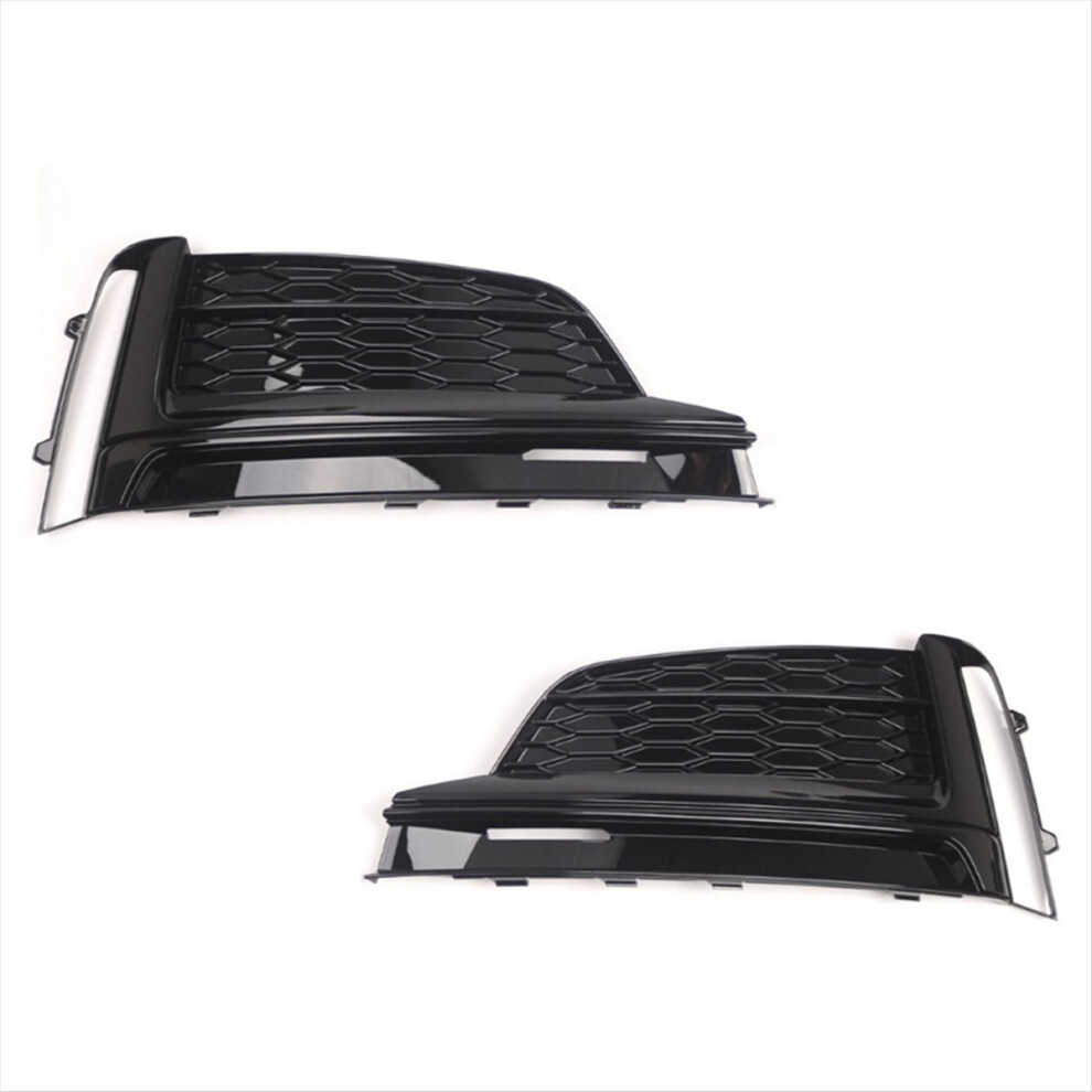 Front Bumper Fog Grille Grill Cover For A5 S5 Light 4851529628710