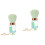 2Pcs Powder Blush Brush Tank Shape Portable Makeup Tool 6