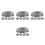 20 Pcs Metal Lid Inserts For Jar Tea Light Candles Regular Mouth 5