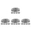 20 Pcs Metal Lid Inserts For Jar Tea Light Candles Regular Mouth 8