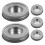 20 Pcs Metal Lid Inserts For Jar Tea Light Candles Regular Mouth 3