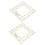 10 Pcs Square Quilting Ruler Set Clear Acrylic With Slotted Design 1