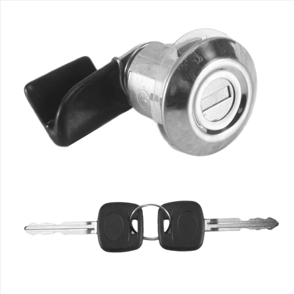 Fuel Door Lock Cylinder & Key For Land Cruiser Fj60 Fj62 Silver 4852209351270