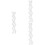 3Pcs Acrylic Quilting Ruler Clear Patchwork Template For Quilting 8
