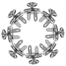 30Pièces Attaches Invisibles Métal Pour Accessoires Sac