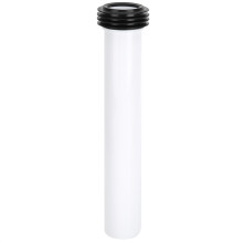 White Concealed Toilet Tank Flush Pipe Lengthened Tube