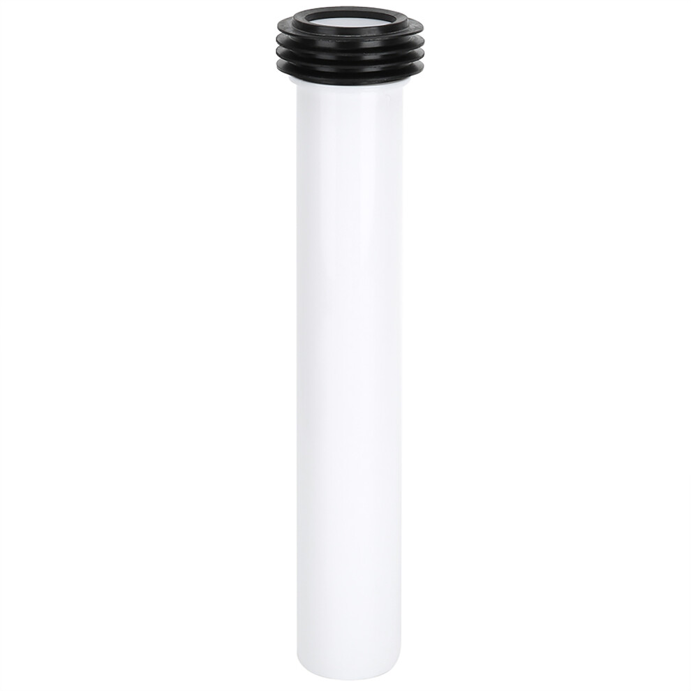 White Concealed Toilet Tank Flush Pipe Lengthened Tube 685922984661