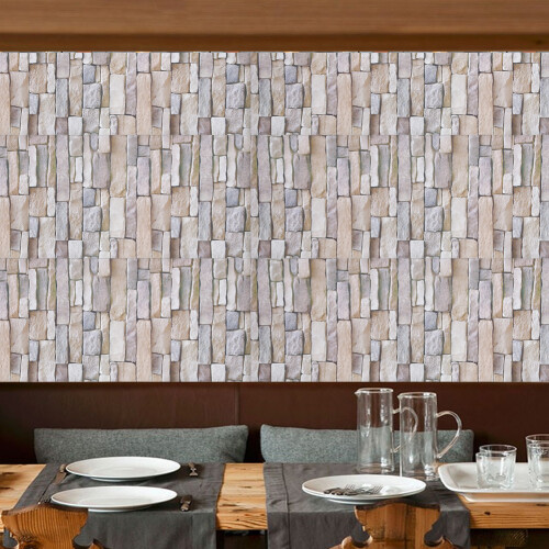Waterproof Brick Style Self Adhesive Wall Sticker 91 1