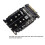 M.2 SSD til U.2 Adapter NGFF SSD til PCI-E U.2 Adapter, Uden Shell 3