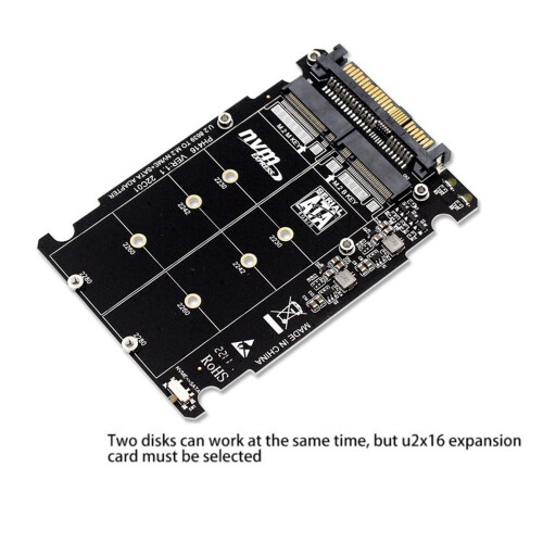 M.2 SSD til U.2 Adapter NGFF SSD til PCI-E U.2 Adapter, Uden Shell 2