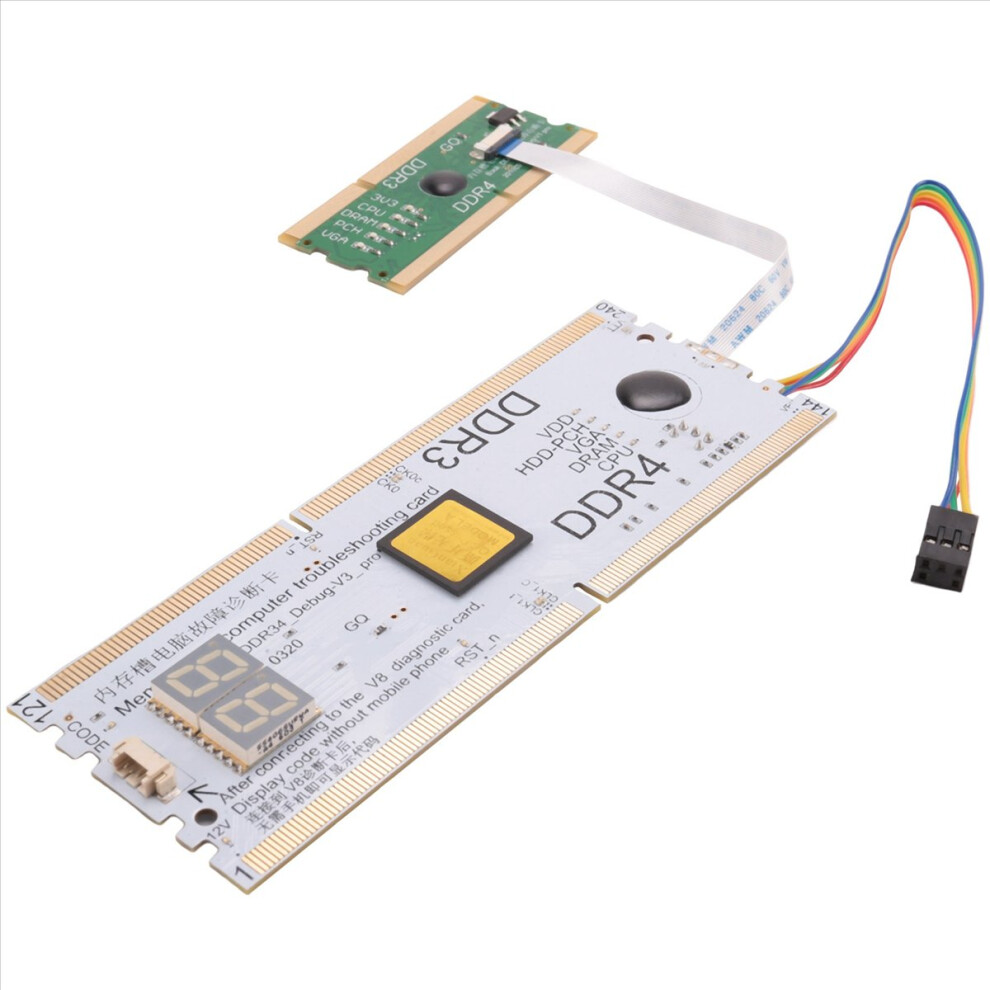 Laptop/Desktop Motherboard Memory Slot Ddr3/Ddr4 Diagnostic Analyzer 4853290867015