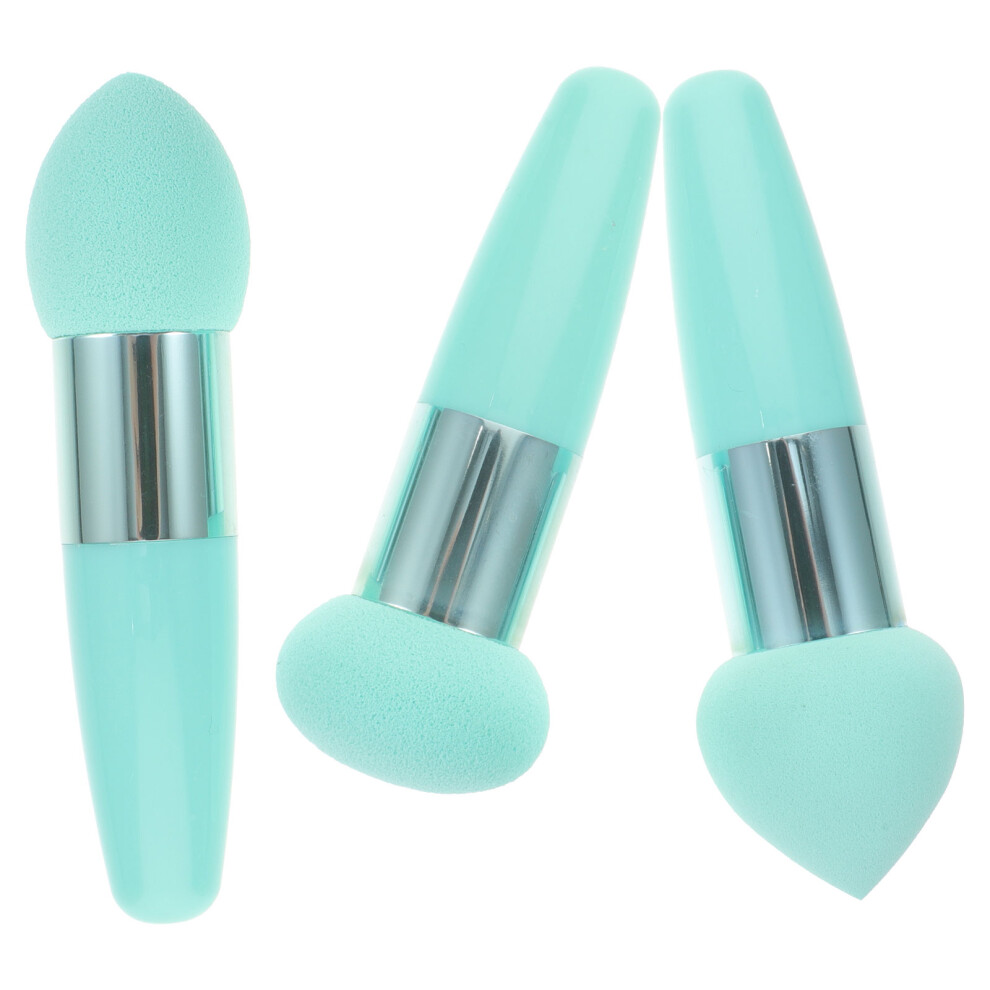 Photos - Makeup Brush / Sponge 12 Pcs Foundation Sponge Brush Facial Cosmetic Puff Pens Applicator