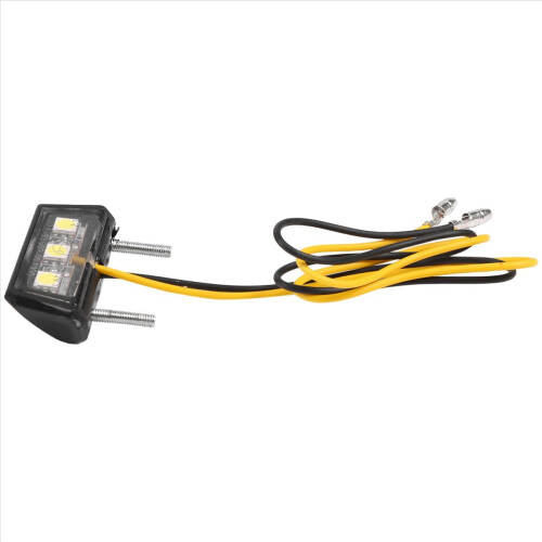 Motorcycle Decorative Led Taillight License Plate Light White 2