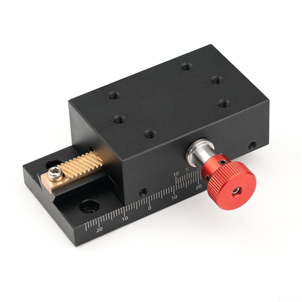 X Axis Linear Stage With Dovetail Groove Design, 40Mm Displacement, Aluminum Body, Precision Travel For Measurement 9016109251015