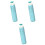 3Pcs Electric Automatic Reel Abs Paper Folder Rolling Device Sky Blue 3