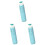 3Pcs Electric Automatic Reel Abs Paper Folder Rolling Device Sky Blue 2