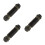 3Pcs Motorcycle Brake Line Extension Adapter Metal Fitting 9