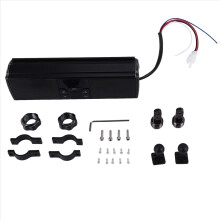 Difuzoare stereo pentru motocicletă, player muzical MP3 cu USB, intrare auxiliară, radio FM