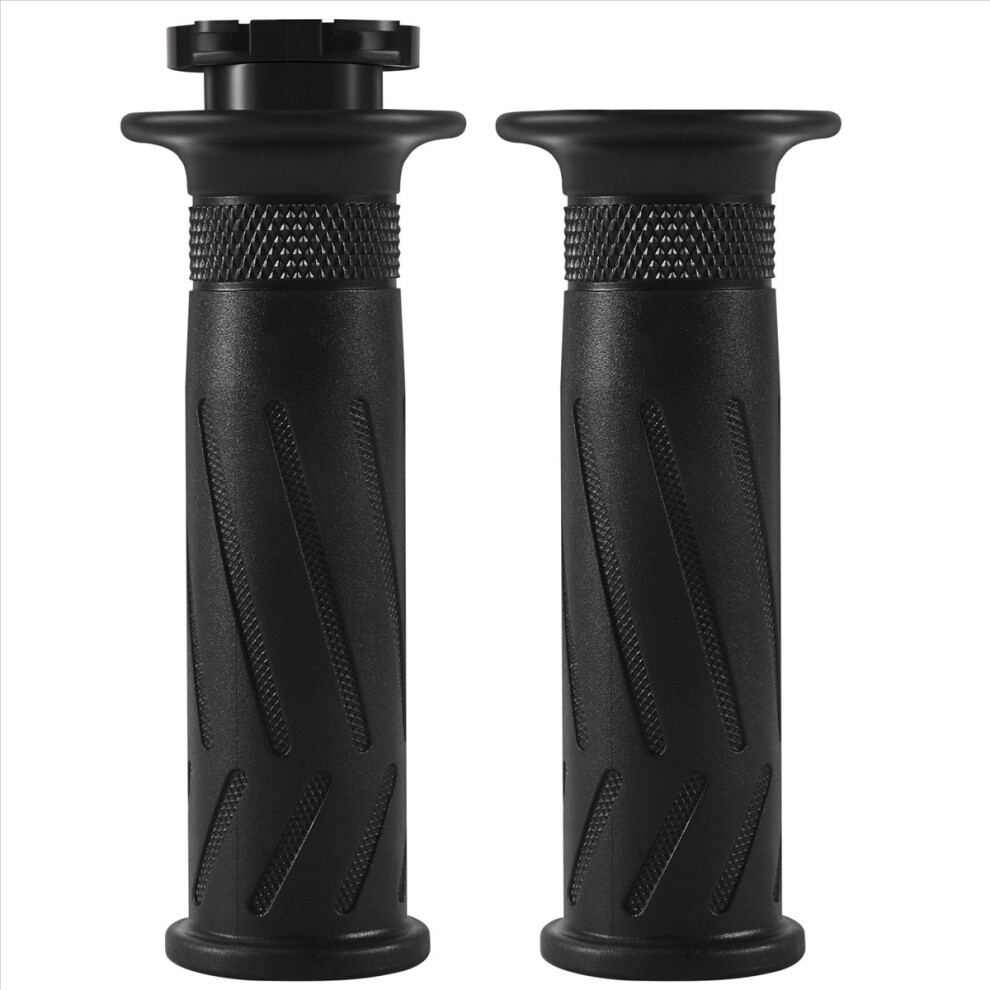 Motorcycle Handlebar Grip For Yzf R1 R6 Fz6 Fz1 Fz8 Xj6 Mt09 Black 4853290864694