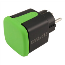 Presa intelligente esterna, presa intelligente con telecomando WiFi da 16 A, spina UE