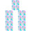 100 Sheets A4 Holographic Water Transfer Diy Decals 8